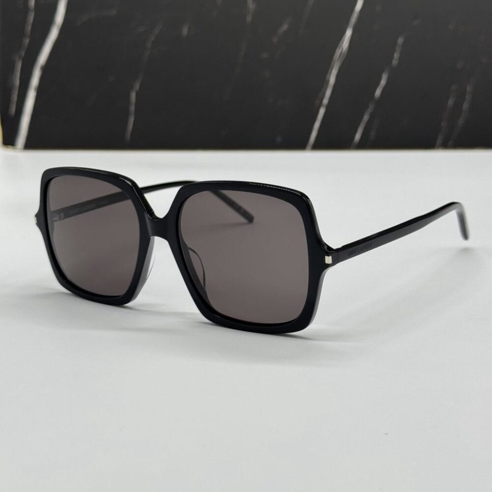 NEW SL591 001 SAINT LAURENT BLACK WOMEN SAINT LAURENT SUNGLASSES